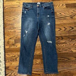 Nicole Miller SOHO High Rise Slim Straight